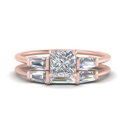 princess-cut-bar-set-diamond-ring-with-matching-3-baguette-wedding-band-in-rose-gold-FDENS100PR-NL-RG